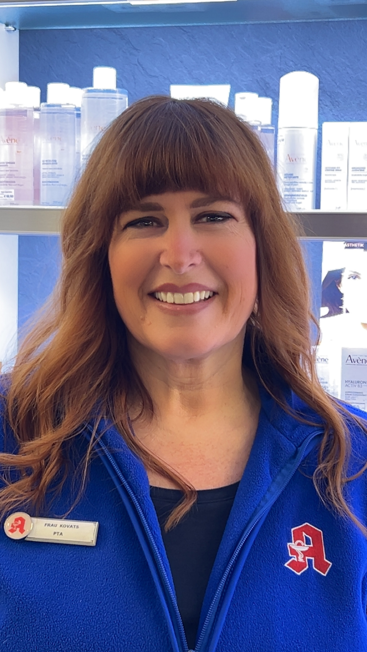 Frau Kovats, Pharmazeutisch-Technische Assistentin
